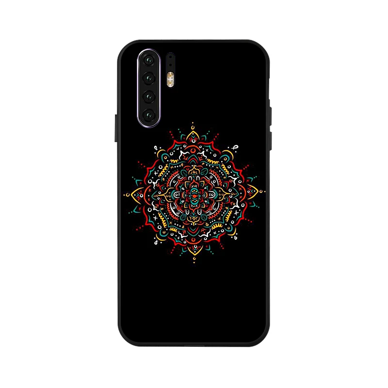 3D DIY Окрашенный черный чехол huawei P30 P20 Pro Чехол Силиконовый задний Чехол для huawei P20 Lite P10 PLUS P30 Lite чехол s чехлы бампер - Цвет: X078