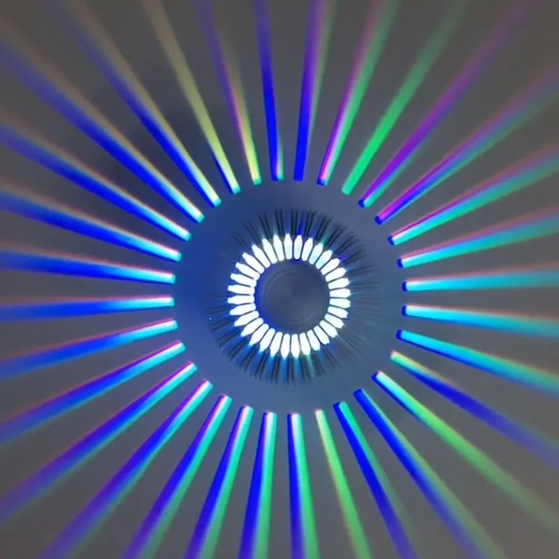 Современный светодиодный потолочный светильник RGB, 3 Вт, 7 Вт, 9 Вт, 12 Вт, настенный светильник, художественная галерея, украшение, передняя Балконная лампа, светильник для крыльца, коридоров