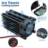Raspberry Pi 4 Aluminum Case Mini ICE Tower Cooling System with 25mm Quiet Cooling Fan + Heatsink Kit for Raspberry Pi 4 model B ► Photo 2/6