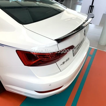 

For Volkswagen Jetta Spoiler 2019 ABS Material Car Rear Wing Primer Rear Tail Spoiler for VW 19 Jetta Sport Spoiler