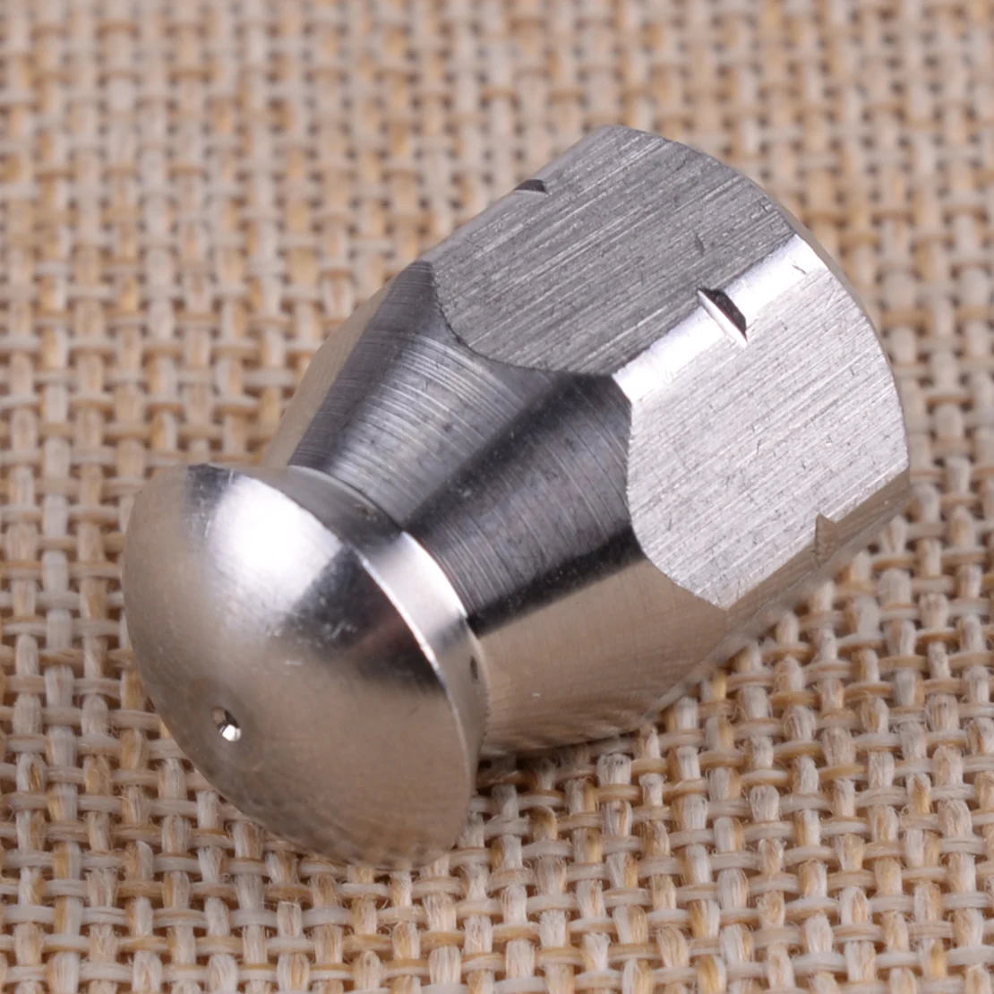 Серебристая 1 Передняя 6 задняя струя 1/4 "Мойка под давлением сливная