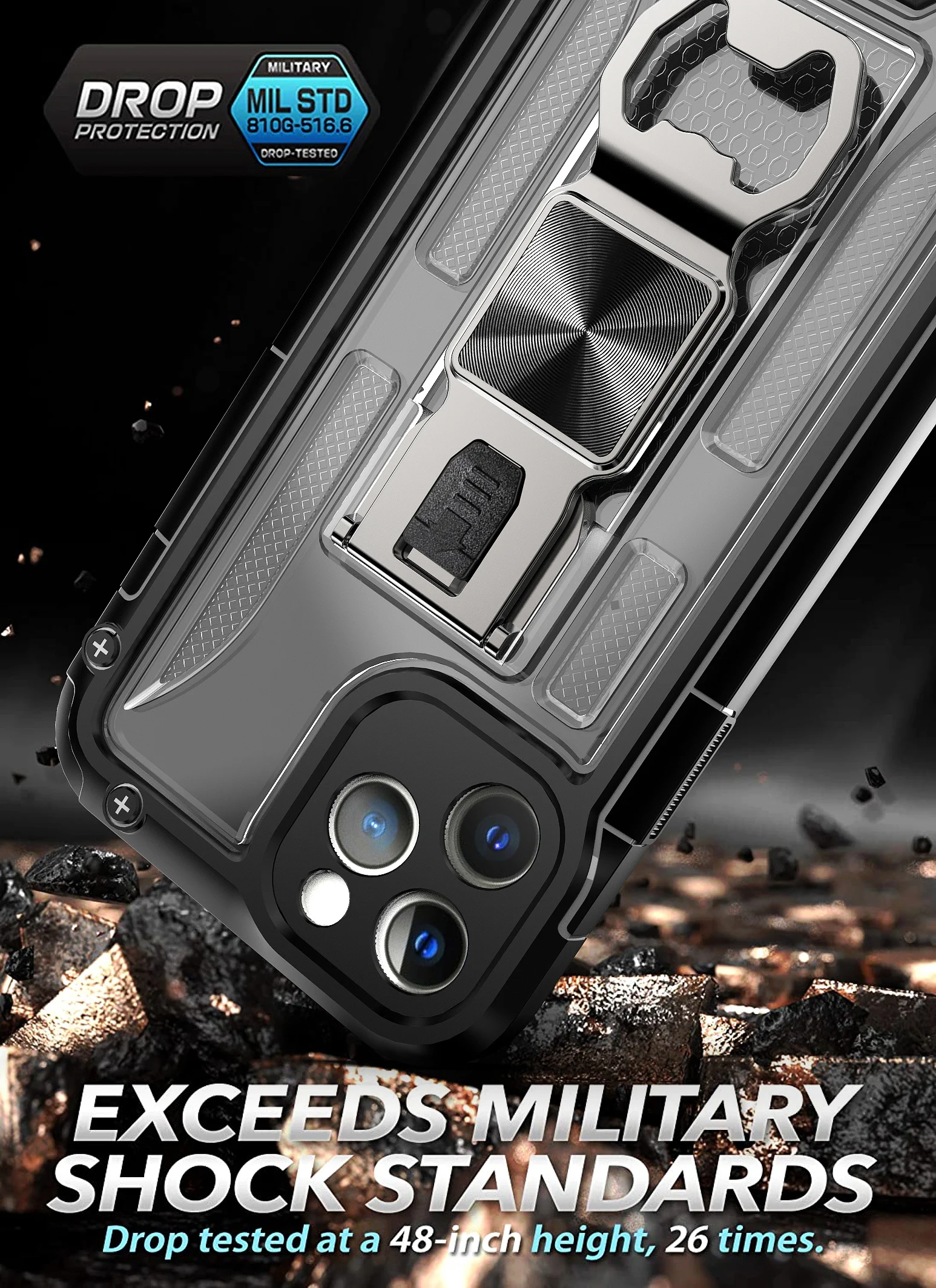 apple iphone 13 pro max case GRECAZO for iPhone 11 12 13 Pro Max XR Clear Phone Case with Kickstand Heavy Duty Military Grade Shockproof Bottle Opener Stand best case for iphone 13 pro max iPhone 13 Pro Max