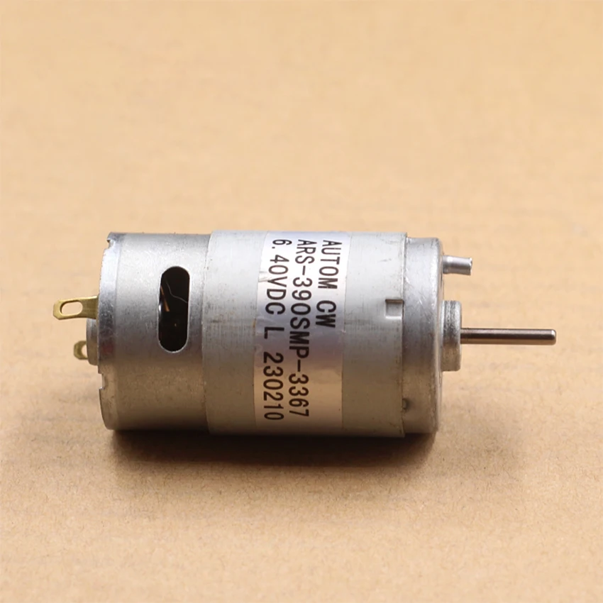 DC6.4v 6700 об/мин 200мА микро мотор DIY игрушка мотор Макс 12 В Электрическая техника Длина оси 14 мм, диаметр вала 2,3 мм