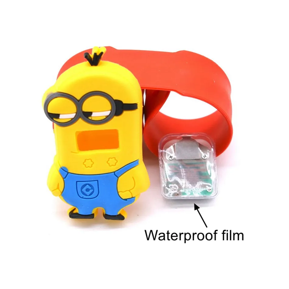 Детские 3D мультфильм фильм игрушки детские часы для девочек мальчиков подарки игрушки часы для детей