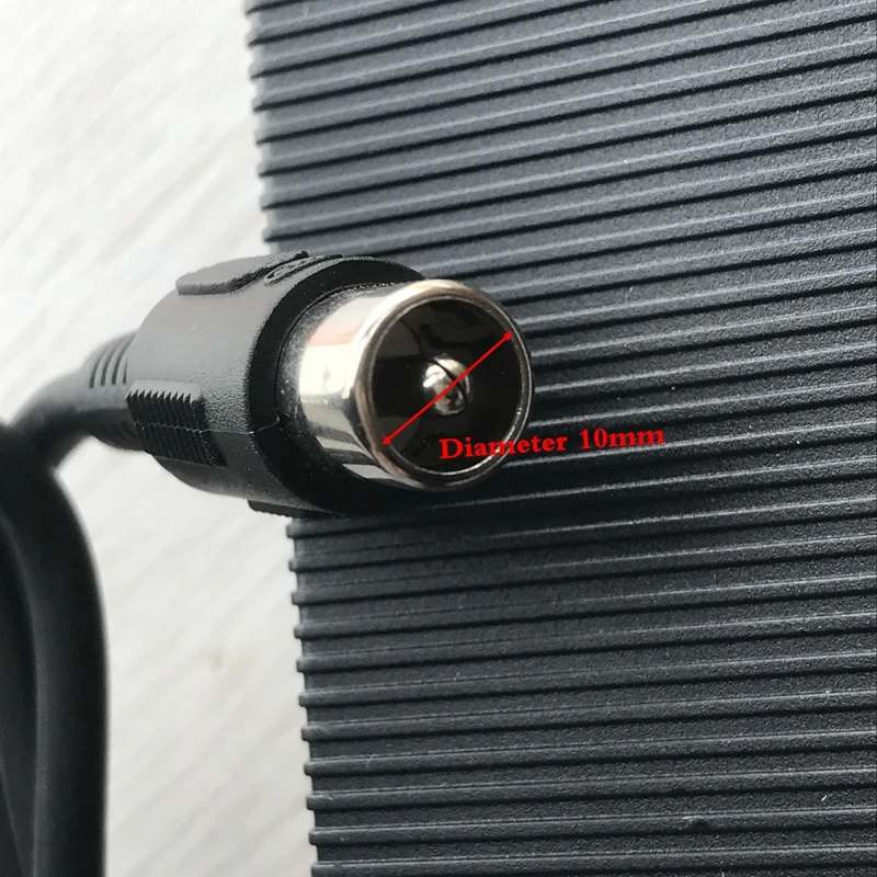 42V 3A Electric Bike Lithium Battery Charger for 36V Lithium Battery Pack RCA Plug Connector 42V3A Charger