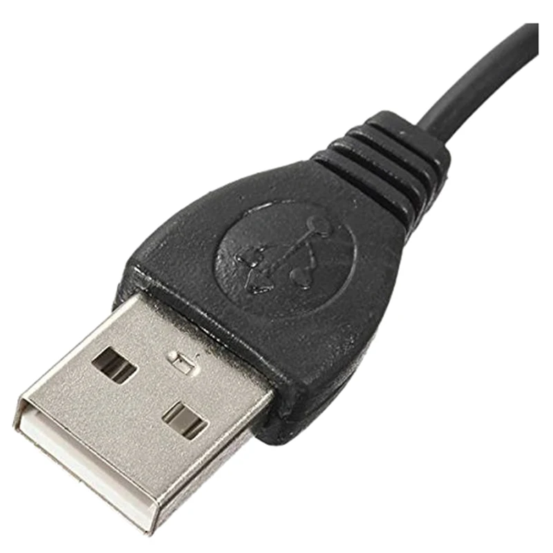 5V 2,5mm DC USB штекер зарядный кабель источник питания зарядный кабель для планшета ПК смартфон gps черный