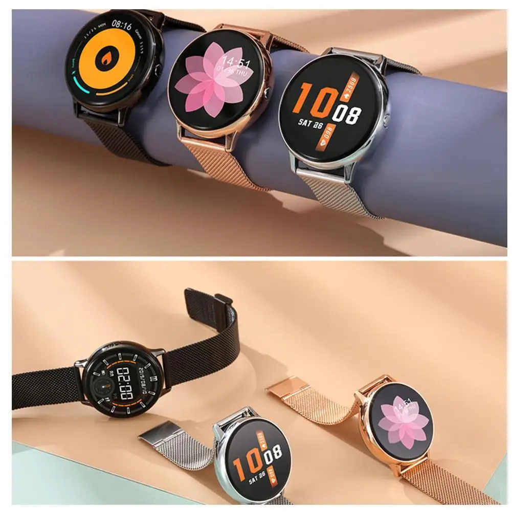 

Smart Watch women ECG Heart Rate Blood Pressure oxygen Smartwatch Sport Tracker IP68 Fitness Waterproof X7R0