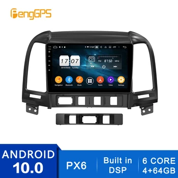 

Android 10.0 Radio For Hyundai Santa Fe 2006-2011 Touchscreen Multimedia GPS Navi Headunit DVD Player Car Stereo Carplay DSP PX6