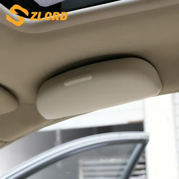 

ABS Car Sunglasses Holder Glasses Case for Ford Kuga Escape Focus 2 3 4 MK2 MK3 MK4 2009-2017 Ecosport New Fiesta MK7 Mondeo