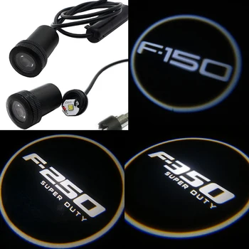 

2* Ghost Shadow Logo welcome Car LED Door Light Laser Courtesy Slide Projector light For Ford F150/F250/F350 Super Outy