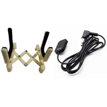 

Adjustable Telescopic Folding Frame Violin Holder Bracket with KQ-2 Violin Pickup High Sensitivity