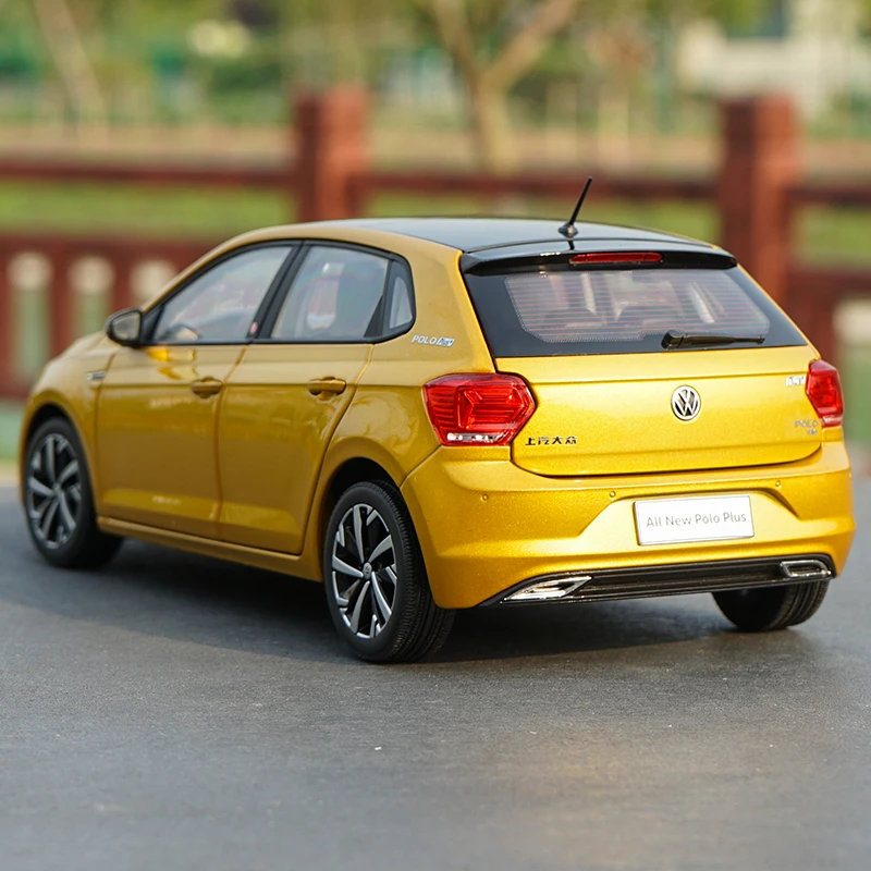 1:18 Skala Diecast Model VW Baru Polo 