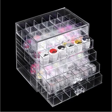 120 Маникюр для ногтей сетка художественные украшения аксессуары прозрачная коробка для хранения Стразы бусины Кристалл Маникюр Инструмент дисплей Контейнер Чехол