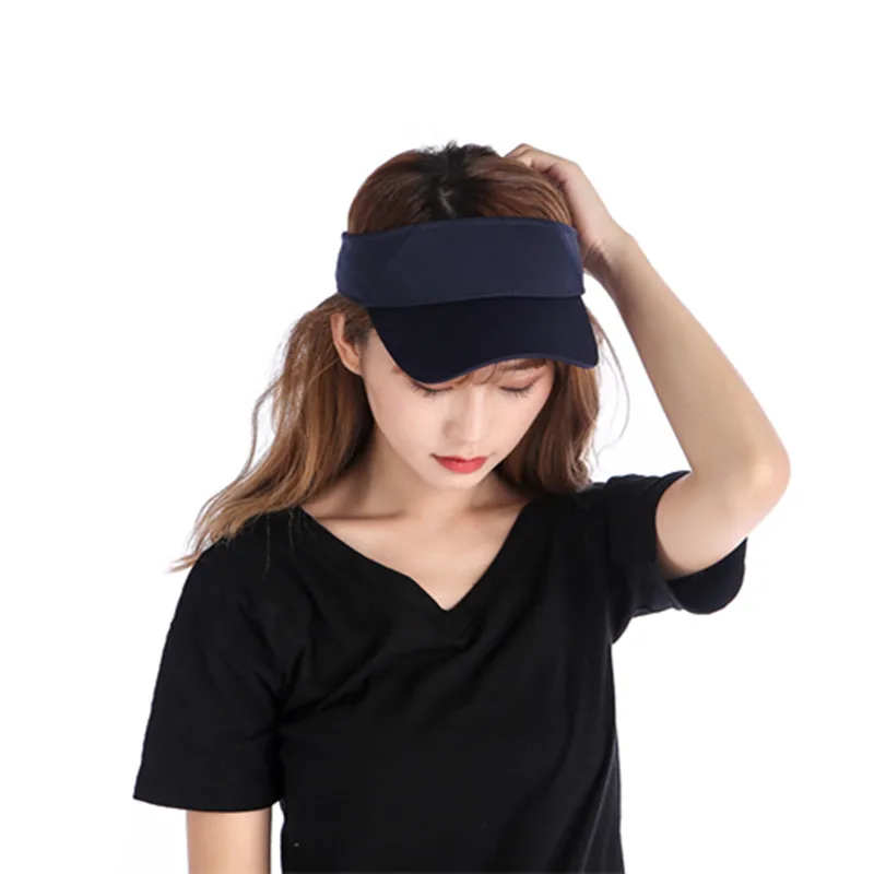Tennis Caps Men Women Adjustable Sport Headband Classic Sun Sports Visor Hat Running Caps Tennis Beach Hat Outdoor Sports Hat