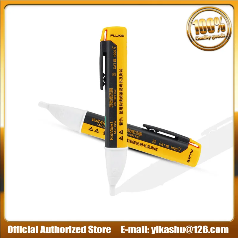 

Fluke 1AC-C2 II Volt Alert FLUKE 2AC Sensor Non-contact Voltage Detector AC tester Stick electrical Detector Pen
