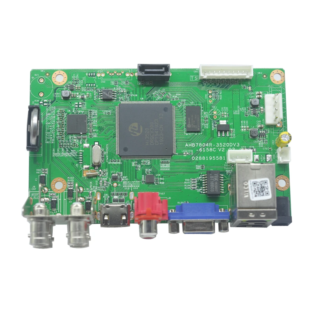  OUERTECH 5 in 1 AHD CVI TVI IP CVBS 4CH CCTV DVR board 1080N/1080P/5MP ONVIF Surveillance Video Rec - 32860968547