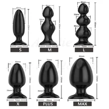 6 Style And Sizes Silicone Anal Beads Butt Plug Dilatador Ass Dilator Erotic Toys Prostata Stimulator Porn Products Sex Toys