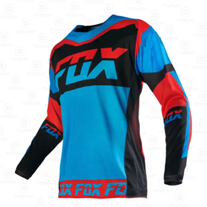 Рубашка для внедорожного мотоцикла футболка горного велосипеда Мужская горная fox дышащая Спортивная одежда
