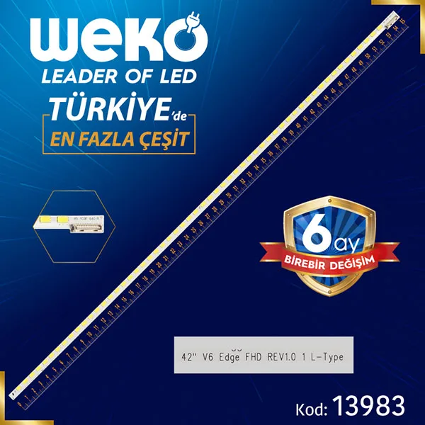 42 V6 EDGE FHD REV1.0 1 L-TYPE 56 светодиодный 55 см (WK-606) | Электронные компоненты и