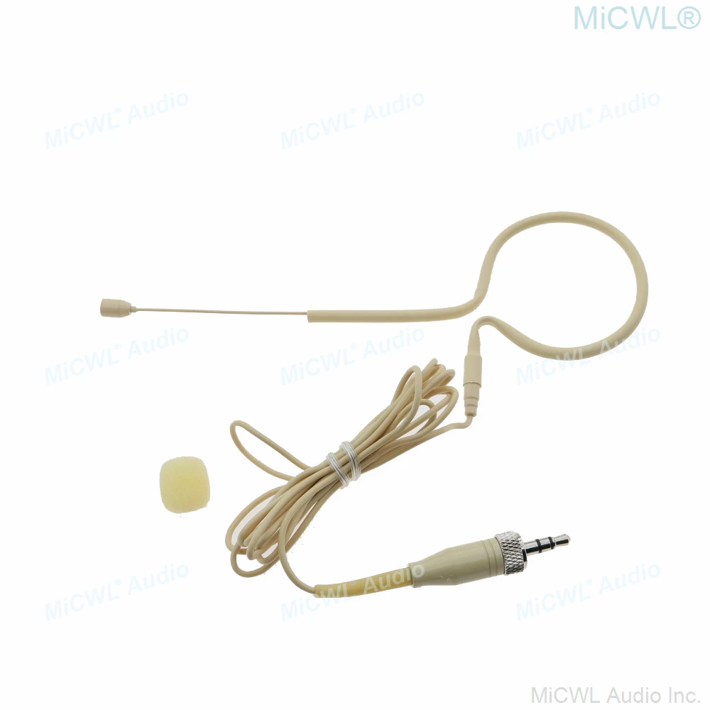 Colore Della Pelle Sl Auricolare Microfono Auricolare Mic Per Sennheiser G3 G4 Headmic Trasmettitore Wireless Stage Dj Karaoke Sing Recording