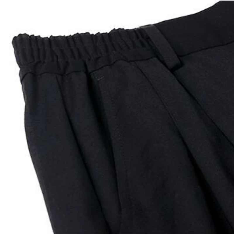 Men Casual Pants Solid Simple Large Size Wide Leg Trousers All-match Loose Chic Mens Korean Style Retro Harajuku Ulzzang Ins New