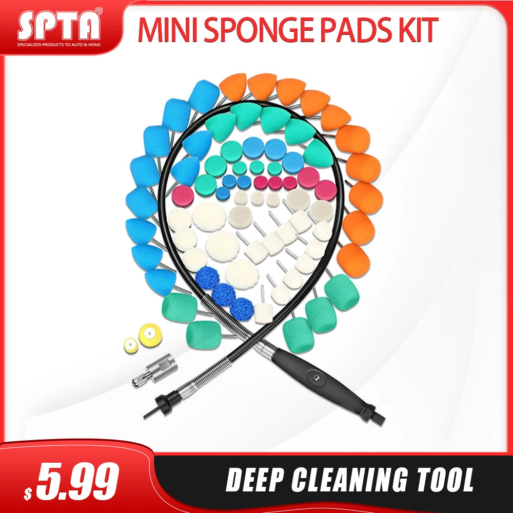 Polishing-Pads Assorted-Pads Detail Electric-Drill Rotary-Tools/polisher SPTA Mini 