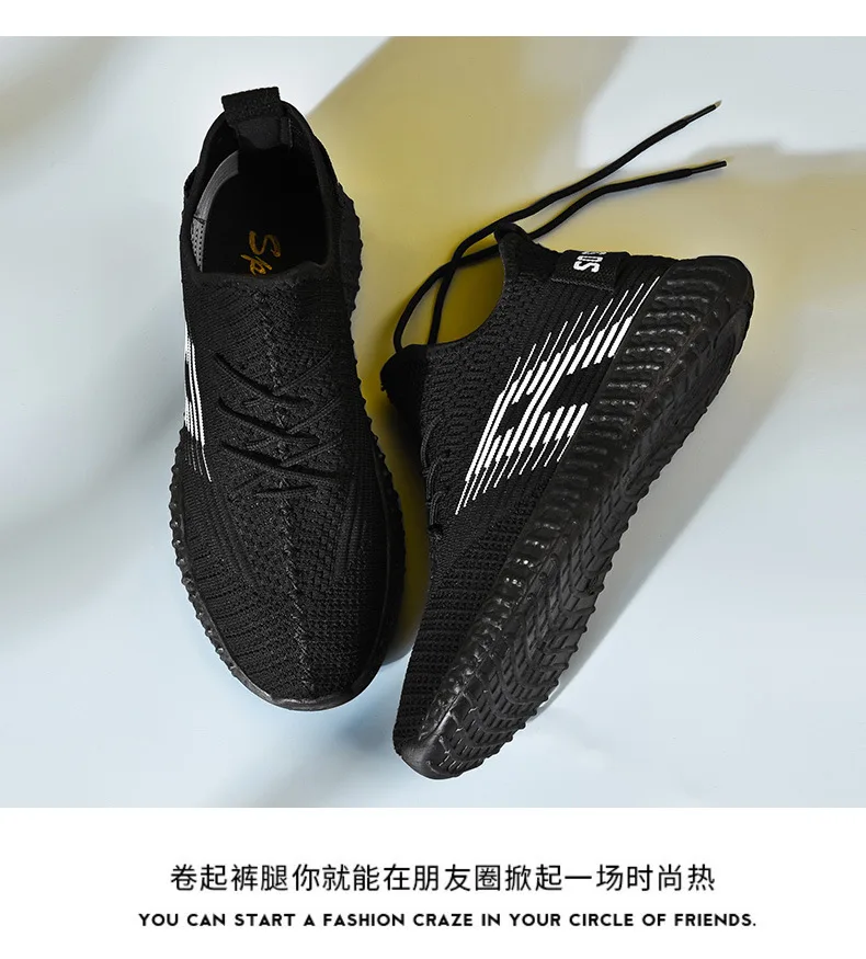 Male Shoe Low Help running Shoe Light Ventilation Leisure man Sneakers