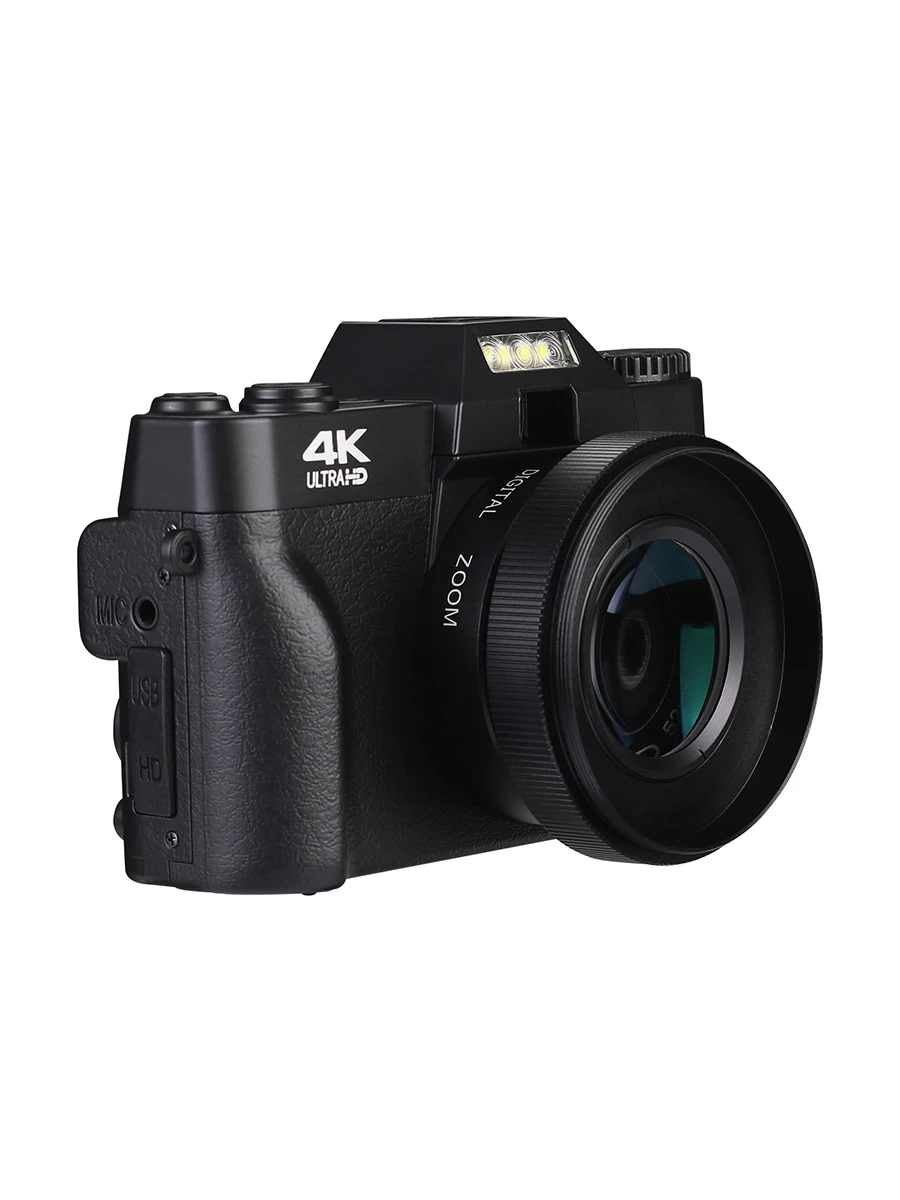 KOMERY Digital Camera 4K Camera 3.0 Inch LCD Flip Screen Video Camera 16X Digital Zoom HD Output Support WiFi Selfie Cam-2