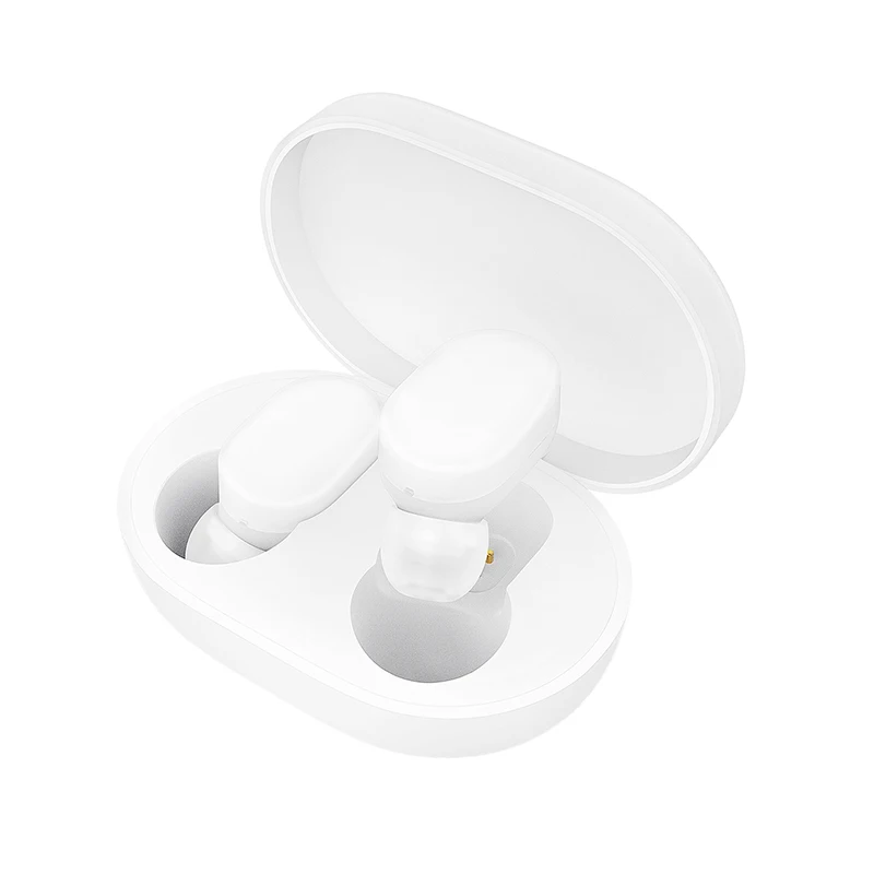 Xiaomi mi AirDots TWS Bluetooth наушники беспроводные наушники-вкладыши наушники гарнитура с mi c и зарядная док-станция Молодежная версия - Цвет: Белый