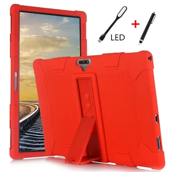 

Soft silicone stand case for Teclast M16 11.6inch tablet pc Kids Safe Shockproof Silicone cover for M16 tablet kickstand + LED