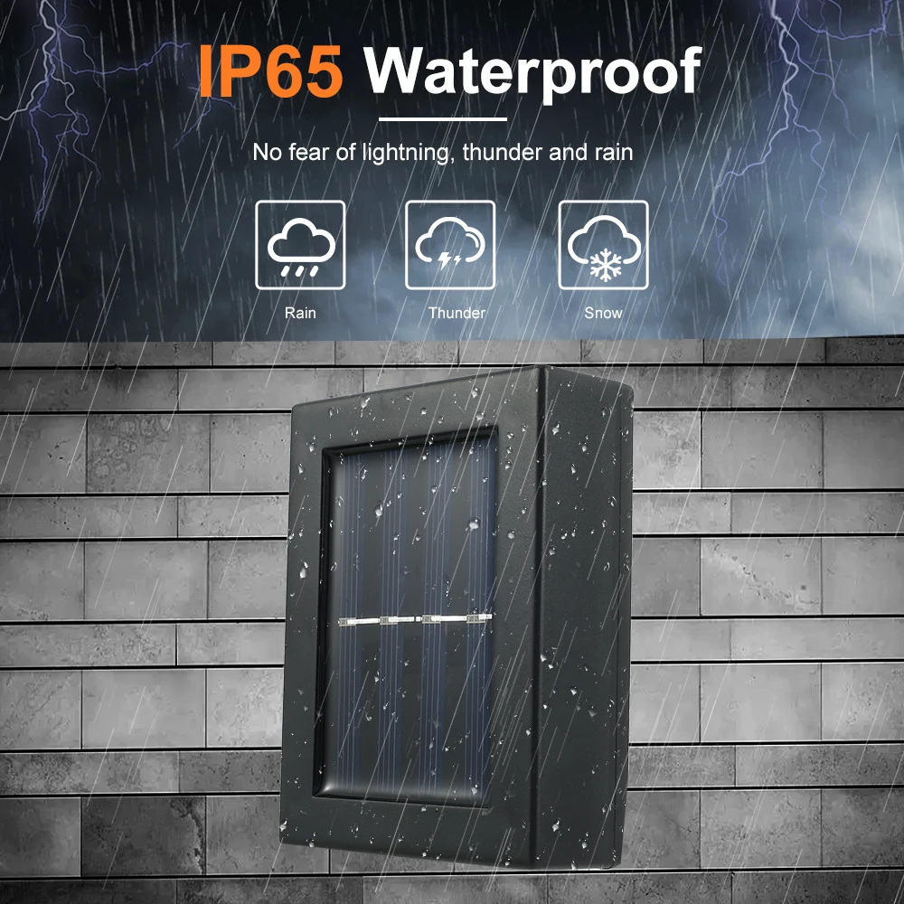 Solar do Jardim ao ar Livre à Prova Jardim para Quintal Dwaterproof Água Solar Powered Rua Iluminação Escadas Cerca Decoração Gramado 4 Pçs Luz 9 Computers & Electronics
