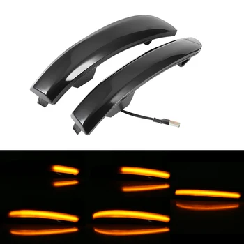 

2PCS Rearview Mirror Streamer Lights for Ford Kuga Ecosport 2013-2018 LED Dynamic Side Turn Signal Light Blinker Indicator Light