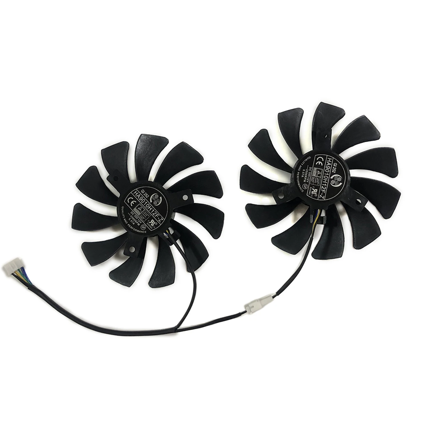Conjunto Ha9010h12f-zgpu Coolerventilador de Placas Gráficasventilador Placa de Vídeopara Inno3d Gtx1060 6gbpara Msi Geforce Gtx10606gt-ocpara 51risc rx 6600m 8g Peças - Imagem 3
