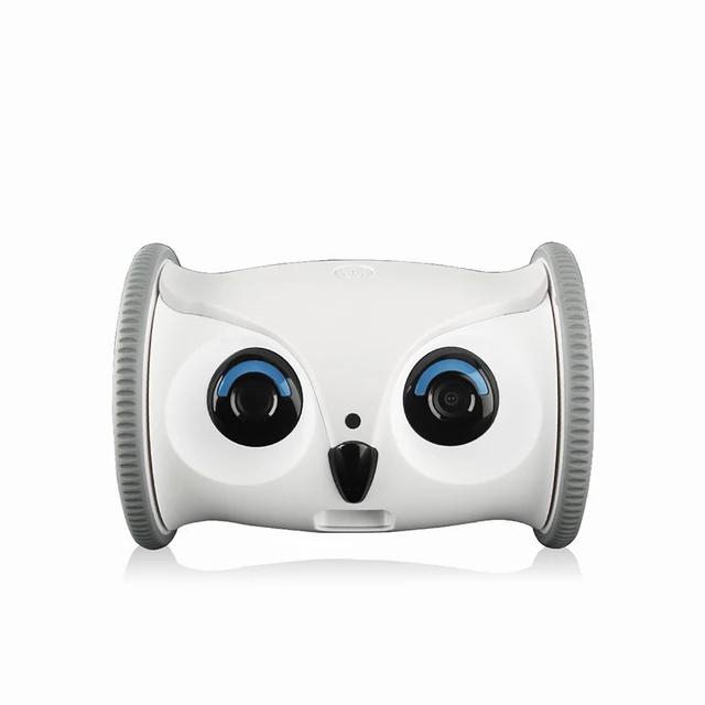 Pet Intelligent Companion Owl Robot Full HD Camera With Treat Dispenser Interactive Toy Dogs And Cats Mobile Control Via App 6