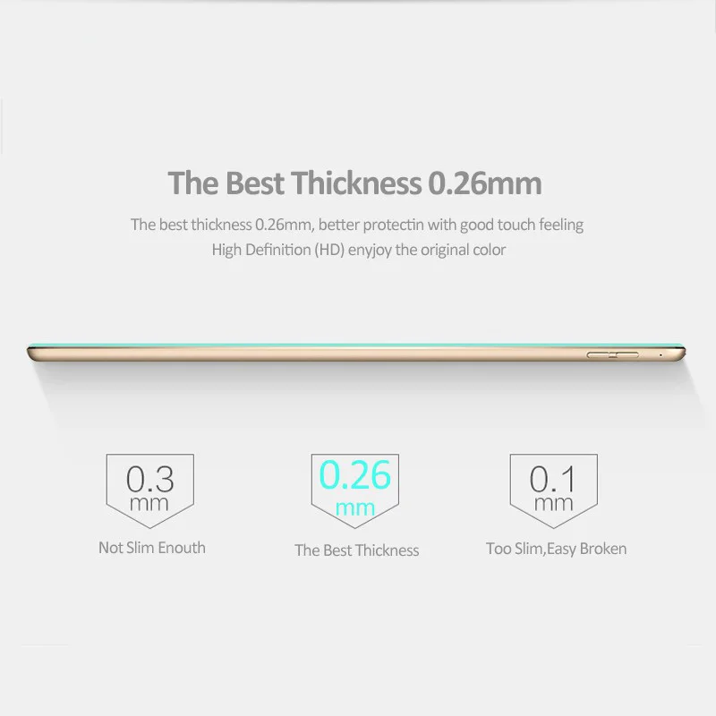 9H протектор экрана для iPad Pro 12,9 закаленное стекло планшета защитная пленка экрана против царапин для iPad Pro 12,9 дюйма