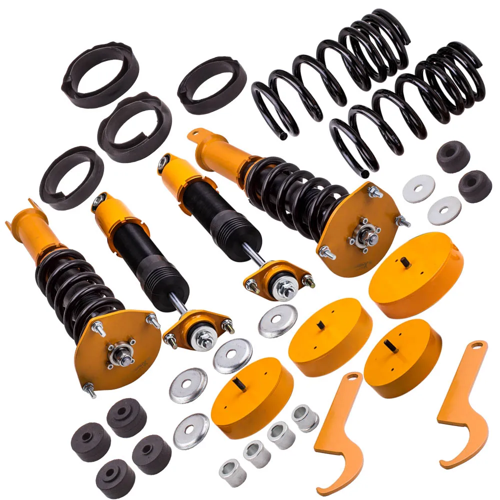 MAXPEEDINGRODS Coilovers Air Struts Coil Springs Conversion Kits dla Lincoln Mark VIII 93-98 2 lata gwarancji Przód Tył