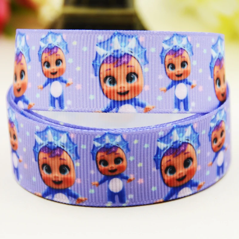22 Millimetri 25 Millimetri 38 Millimetri 75 Millimetri Bebés Llorones Del Fumetto Stampato Il Nastro Del Grosgrain Decorazione Del Partito 10 Metri X