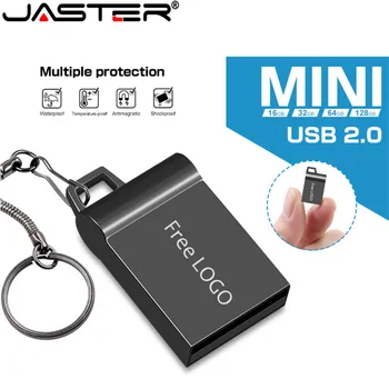 

JASTER USB Flash Drive 32GB 64GB Mini Pen drive 16GB Waterproof Pendrive USB 2.0 USB Disk Memory Stick Fashionable gift