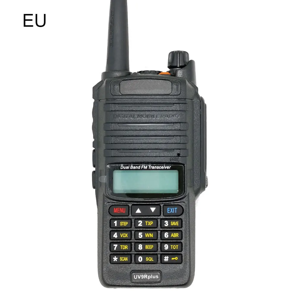 UV-9R PLUS 10 Вт водонепроницаемый двухдиапазонный UHF VHF морской Ham CB радиопередатчик PMR 446 UV 9R передатчик