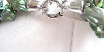 NEW N992 aerugo nautral southsea Reborn keshi pearls NECKLACE