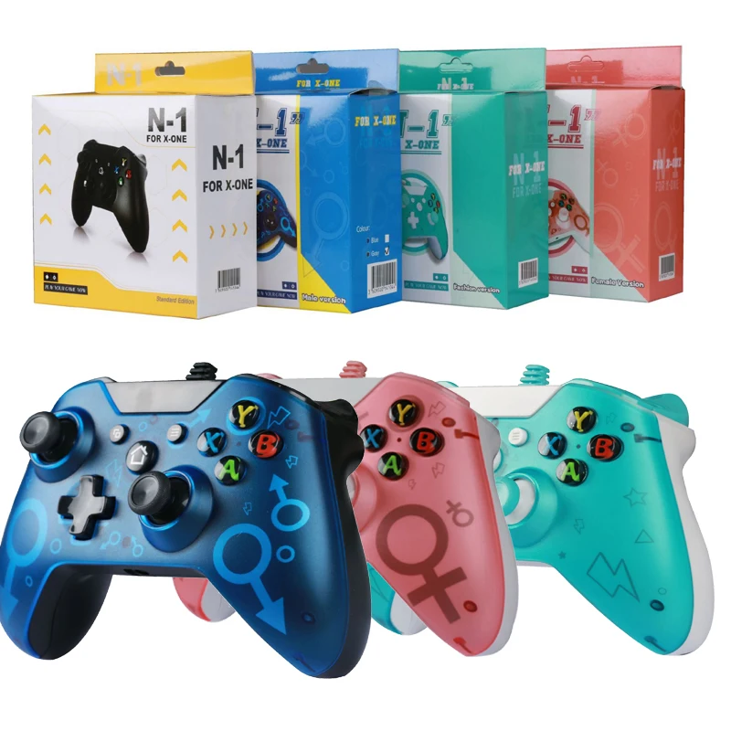 USB проводной игровой контроллер для Xbox One/Slim/ PC Портативный Двойной вибрационный