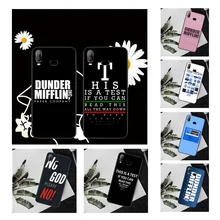 NBDRUICAI офисный dunder mifflin чехол черный мягкий для телефона Samsung A10 A20
