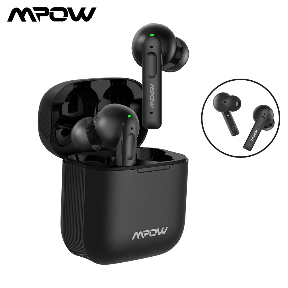 Mpow X3 ANC настоящие беспроводные наушники Bluetooth 5,0, беспроводные наушники с активным шумоподавлением, сенсорное управление для смартфона|Наушники и гарнитуры| | АлиЭкспресс