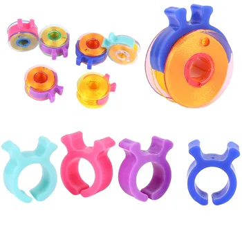 

organizer Sewing Thread Bobbin Holder Clamp Clips Bobbin Buddies Great For Embroidery 80/60/48/40/36/24/20/12CP free deliveryD5