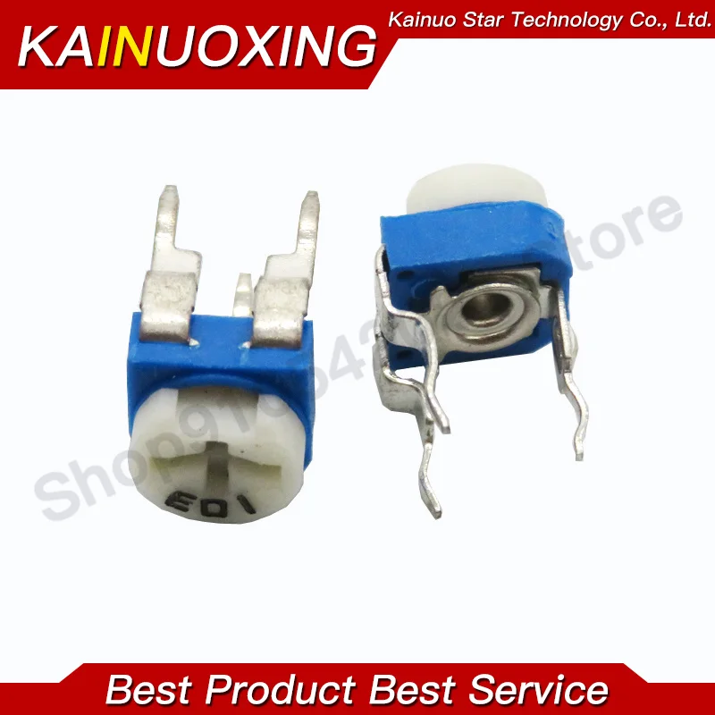 RM065 RM-065 100-1M ohm Trimpot Trimmer Potentiometer variable resistor 20pcs Trimmer Potentiometer Adjustable Resistor