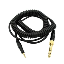 IG Headphone Adapter Spring o Cable Cord Wire DIY Replacement for ATH M50X ATH M40X HD518 HD598 HD595 Headset