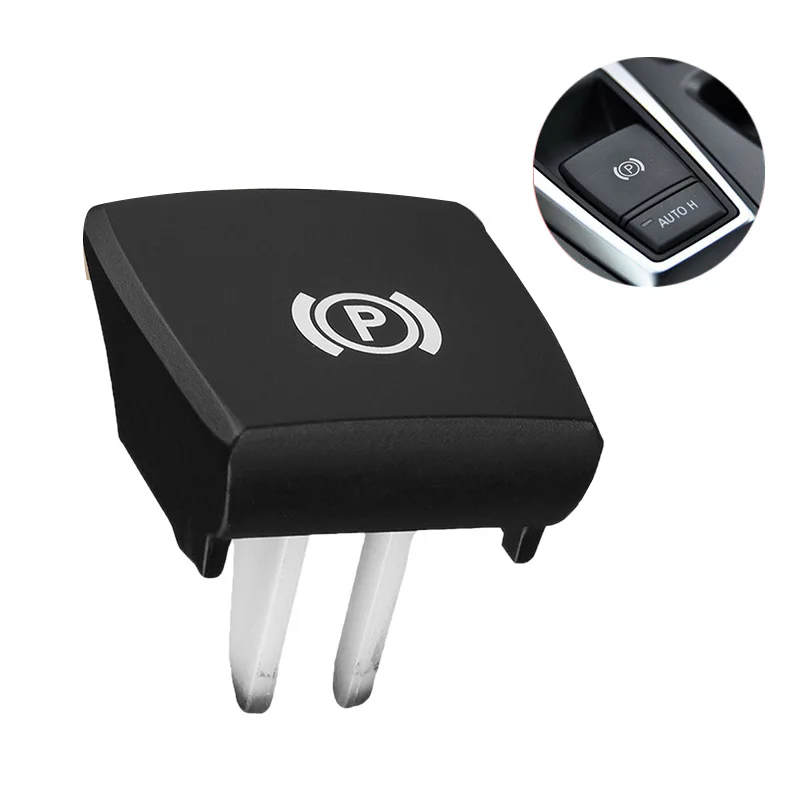 

Car Parking Brake Hand Brake P Button Switch Cover for BMW X5 E70 2006-2013 X6 E71 2008-2014