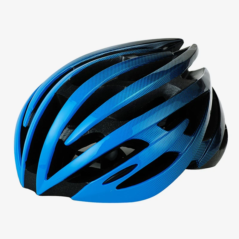 blue-black Легкий велосипедный шлем шоссейный горный велосипед Aero для мужчин и женщин велосипедный шлем зеленый красный розовый M \ L - Цвет: blue-black