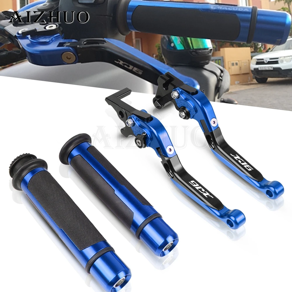 For Yamaha XJ6 DIVERSION 2009-2015 Motorcycle Brake Clutch Levers US Blue Handle