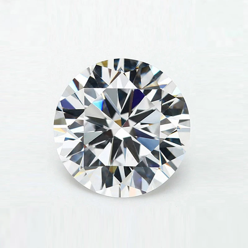 1.0~10.0mm AAAAA Various Color Loose Cubic Zirconia Stone Round Brilliant Cut CZ Stone Synthetic Gems For Jewelry Free Shipping
